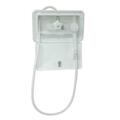 American Brass SHWRBOX1WH Shower Box with Single Lever - White A7K-SHWRBOX1WH